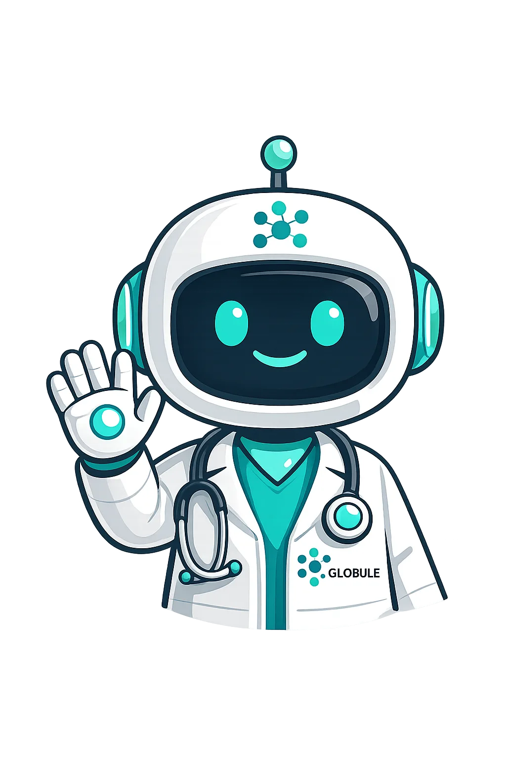 Globule AI Robot Logo