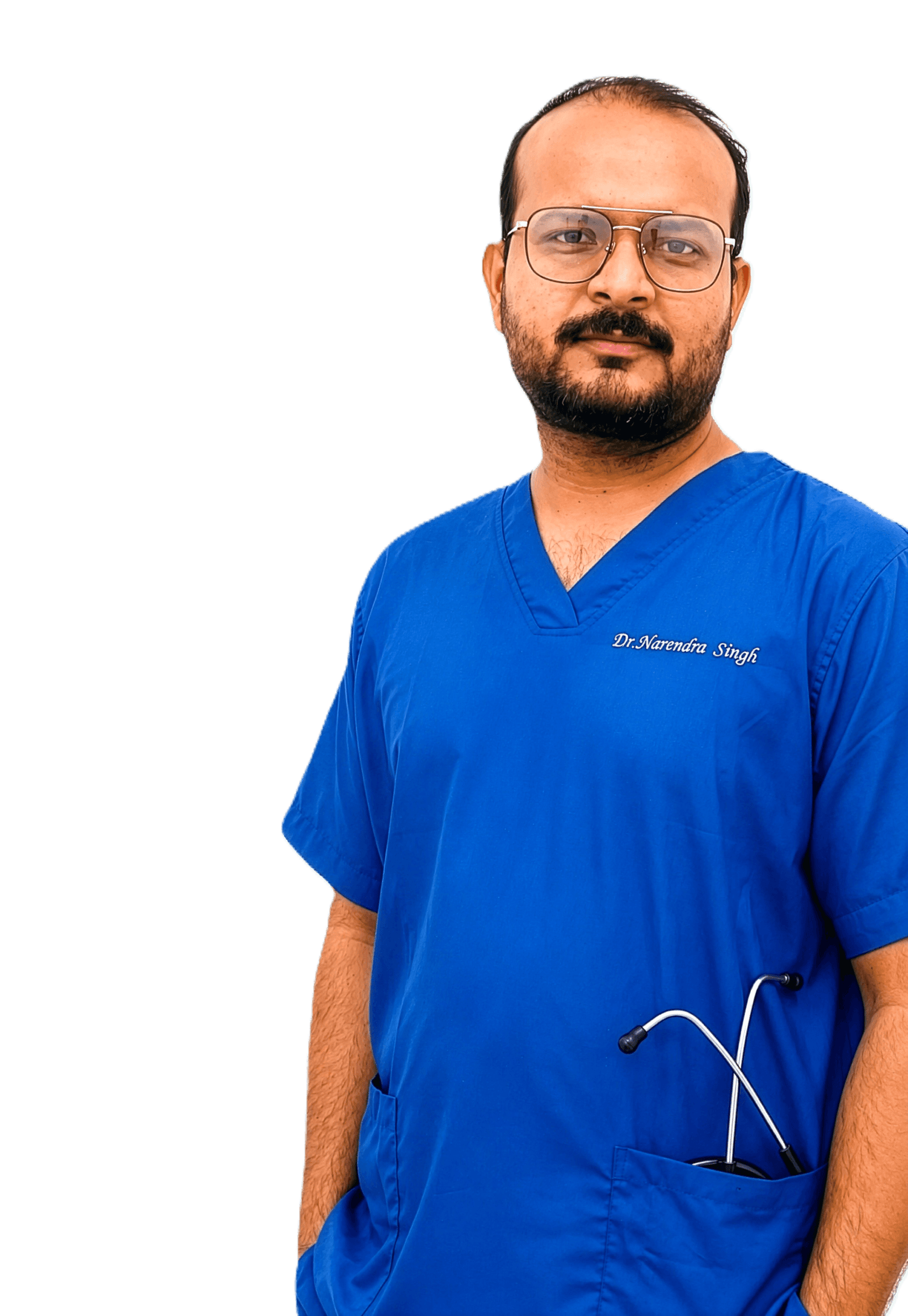 Portrait of Dr. Narendra Singh